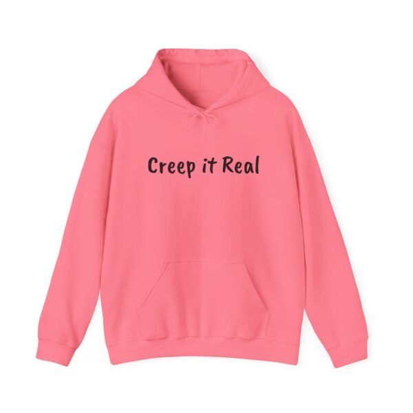 Creep it Real Halloween Hoodie, Unisex Sweatshirt, Spooky Scary Costume, Fall Apparel Gift, Cozy Autumn Pullover, Trick or Treat Hoodie - Image 131
