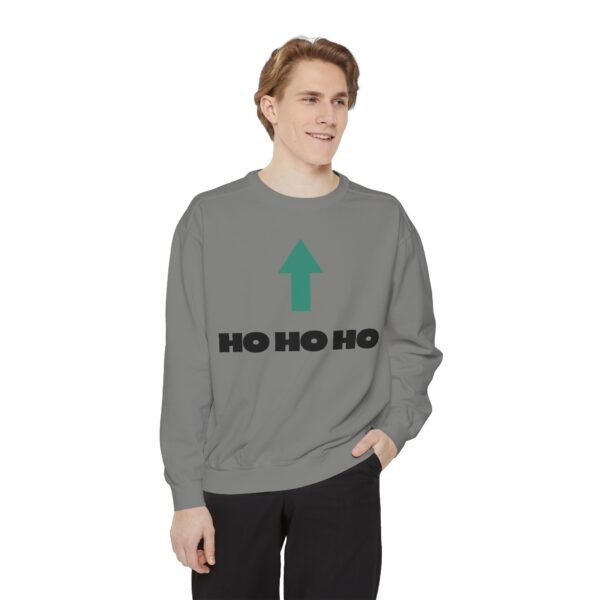 Funny Christmas Unisex Sweatshirt, Santa's Favorite Ho, Holiday Gift, Festive Apparel, Xmas Jumper, Cozy Winter Top - Image 7