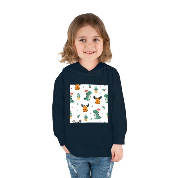 Christmas Toddler Fleece Hoodie, Xmas Kids Winter Sweatshirt, Holiday Gift for Children, Festive Winter Apparel, Winter Toddler Pullover - Image 20