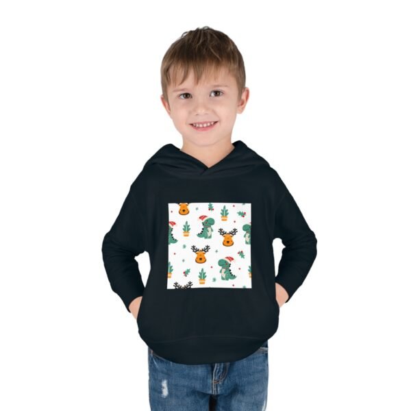 Christmas Toddler Fleece Hoodie, Xmas Kids Winter Sweatshirt, Holiday Gift for Children, Festive Winter Apparel, Winter Toddler Pullover - Image 15