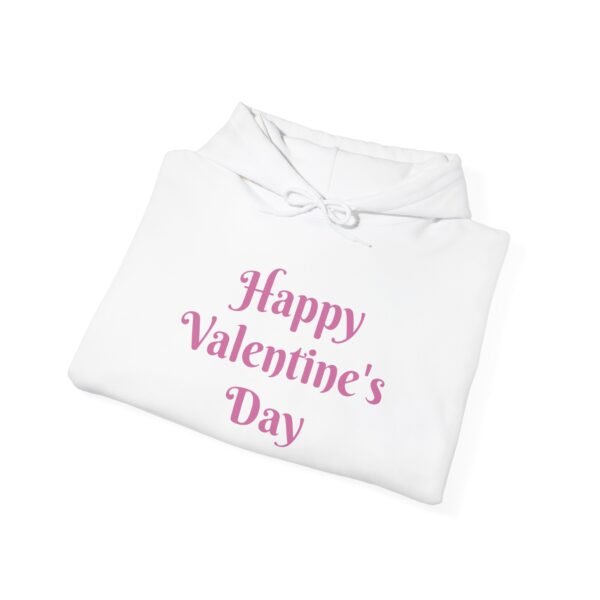 Happy Valentine's Day Hoodie, Valentine's Day Gift, Unisex Valentines Sweatshirt, Love Hooded Jumper, Couples Matching Hoodie - Image 17
