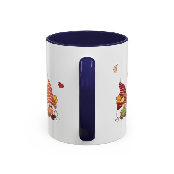 Thanksgiving Accent Mug, Fall Harvest Coffee Cup, Autumn Home Decor, Holiday Ceramic Mug, Festive Kitchen Accessories - Image 4