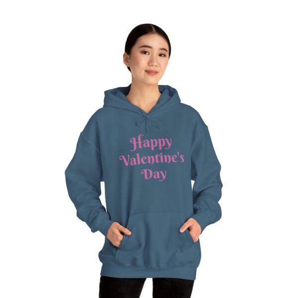 Happy Valentine's Day Hoodie, Valentine's Day Gift, Unisex Valentines Sweatshirt, Love Hooded Jumper, Couples Matching Hoodie - Image 32