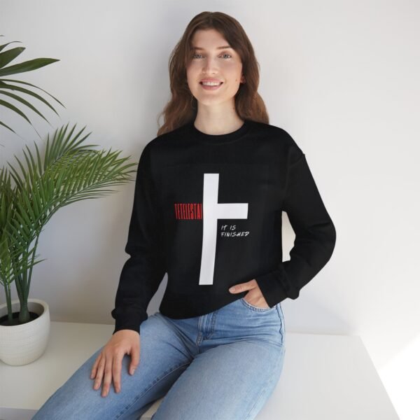 Christian Sweatshirt Tetelestai 'It is Finished' - Image 11