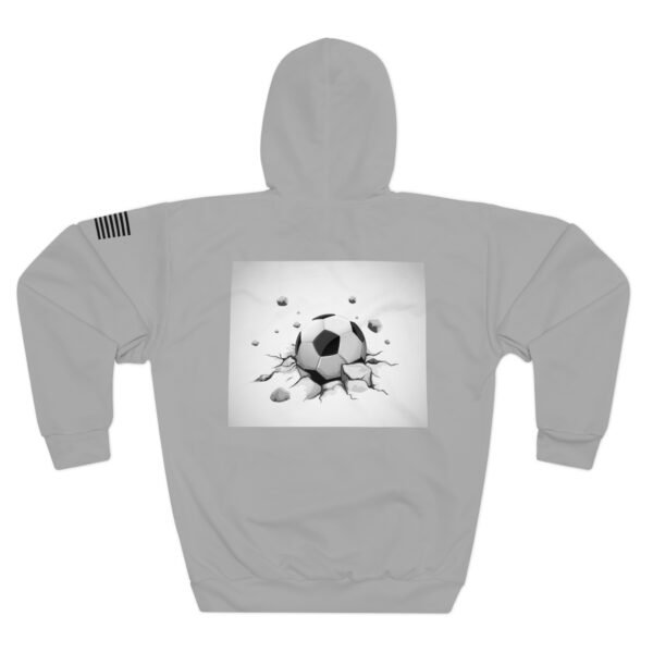 Soccer Mom and Dad Unisex Pullover Hoodie, Gift for Soccer Parents, Weekend - Image 2