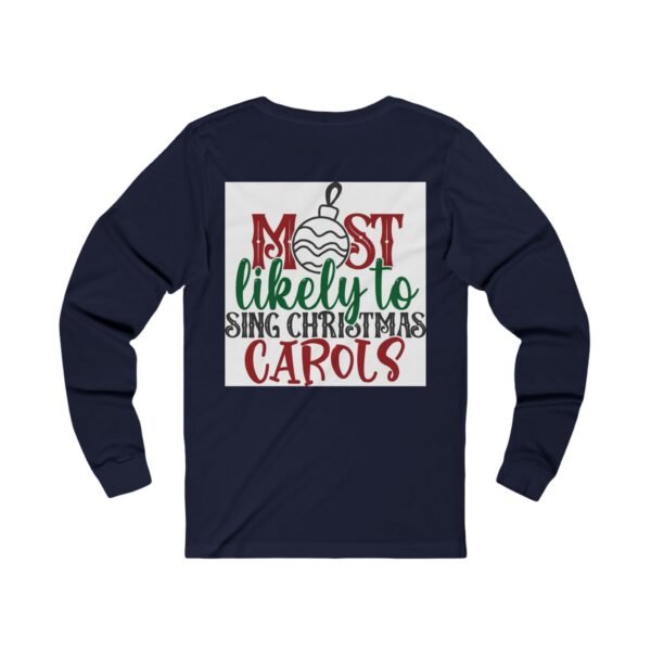 Christmas Caroler Unisex Long Sleeve Tee - Image 8