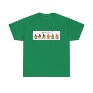 Gnome Happy Thanksgiving T-Shirt, Fall Harvest Tee, Thanksgiving Shirt, Autumn