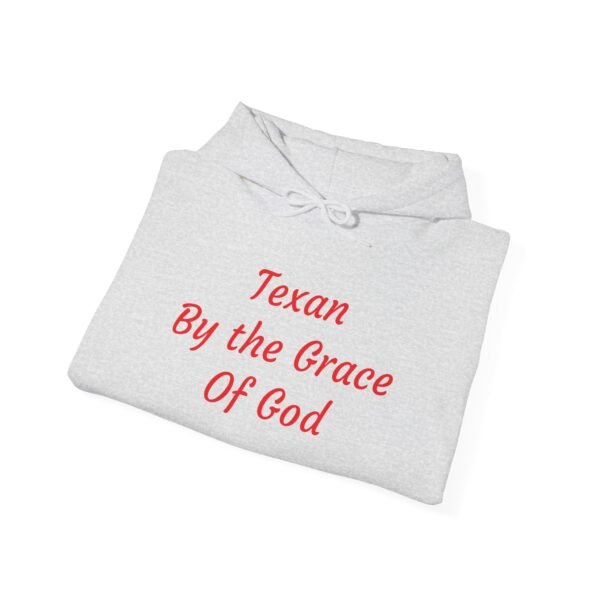 Texas Theme Unisex Hoodie - Texan by the Grace of God - Image 5