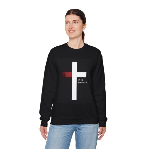 Christian Sweatshirt Tetelestai 'It is Finished' - Image 8