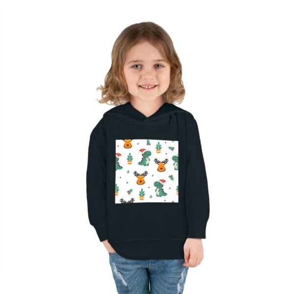 Christmas Toddler Fleece Hoodie, Xmas Kids Winter Sweatshirt, Holiday Gift for Children, Festive Winter Apparel, Winter Toddler Pullover - Image 16
