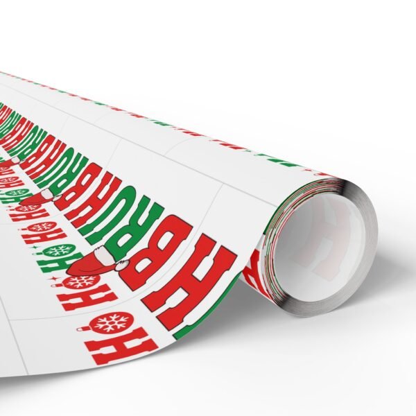 Wrapping Paper - HO HO Bruh Christmas Holiday Design - Image 33