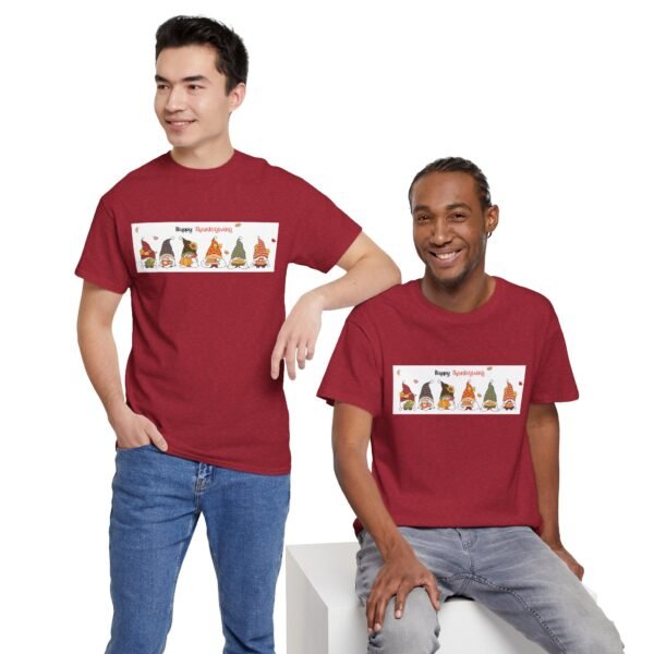 Gnome Happy Thanksgiving T-Shirt, Fall Harvest Tee, Thanksgiving Shirt, Autumn - Image 215