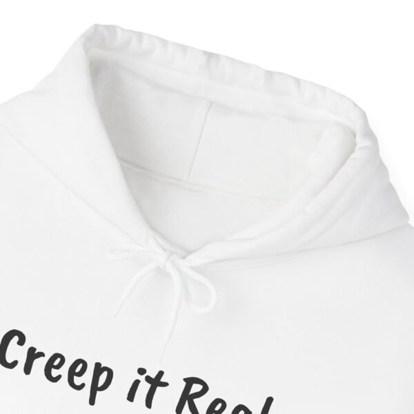 Creep it Real Halloween Hoodie, Unisex Sweatshirt, Spooky Scary Costume, Fall Apparel Gift, Cozy Autumn Pullover, Trick or Treat Hoodie - Image 18