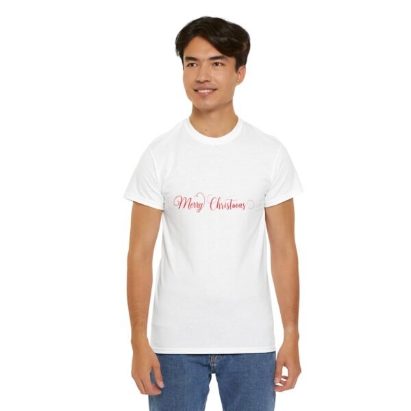 Christmas Cactus Snowmen Unisex Tee, Holiday Heavy Cotton T-Shirt, Festive Winter Gift, Xmas Apparel, Seasonal Graphic Shirt - Image 21