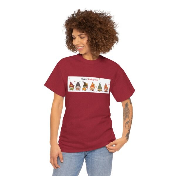 Gnome Happy Thanksgiving T-Shirt, Fall Harvest Tee, Thanksgiving Shirt, Autumn - Image 200