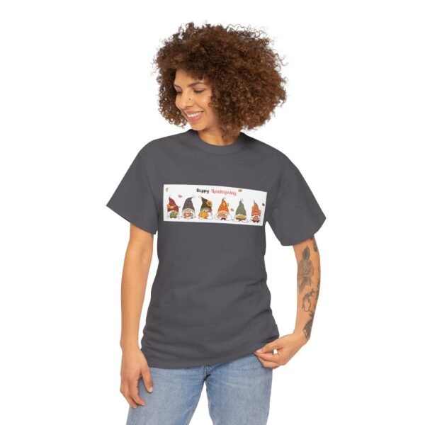 Gnome Happy Thanksgiving T-Shirt, Fall Harvest Tee, Thanksgiving Shirt, Autumn - Image 146