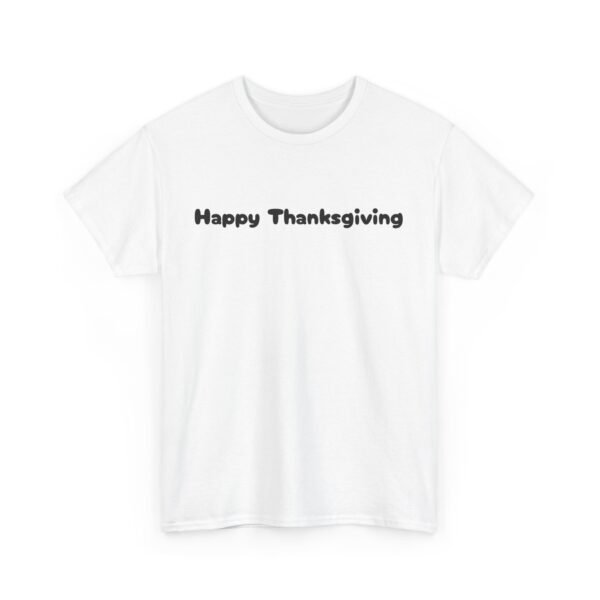 Funny Thanksgiving T-Shirt, Gobble till you Wobble, Unisex Tee, Holiday Shirt, - Image 3