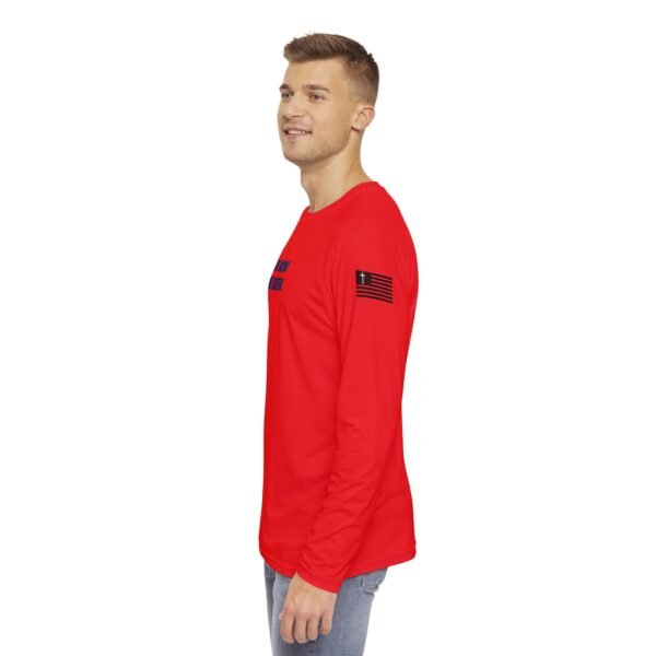 Athletic Motivational Long Sleeve, Men's Workout Top, Fitness Shirt, Gym - Image 5
