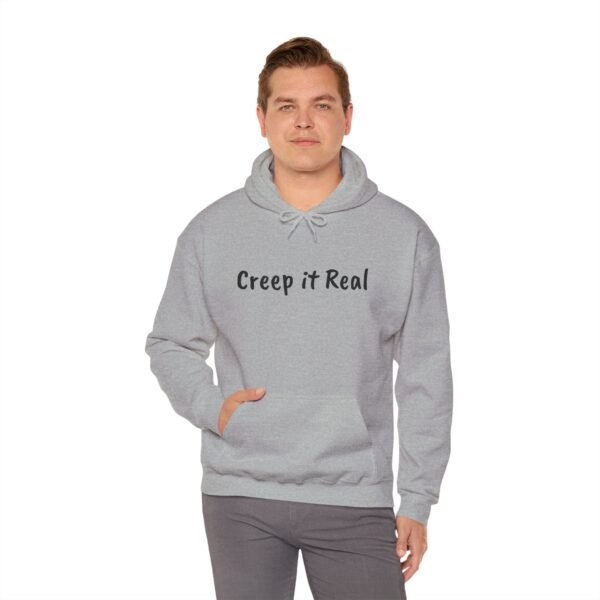 Creep it Real Halloween Hoodie, Unisex Sweatshirt, Spooky Scary Costume, Fall Apparel Gift, Cozy Autumn Pullover, Trick or Treat Hoodie - Image 48