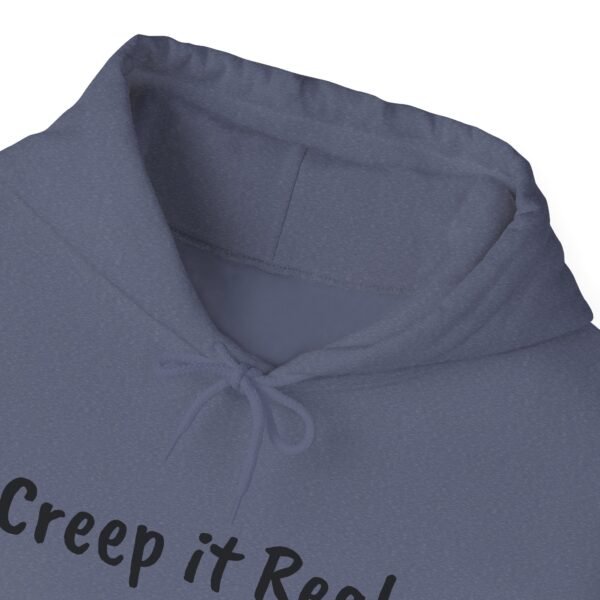 Creep it Real Halloween Hoodie, Unisex Sweatshirt, Spooky Scary Costume, Fall Apparel Gift, Cozy Autumn Pullover, Trick or Treat Hoodie - Image 122