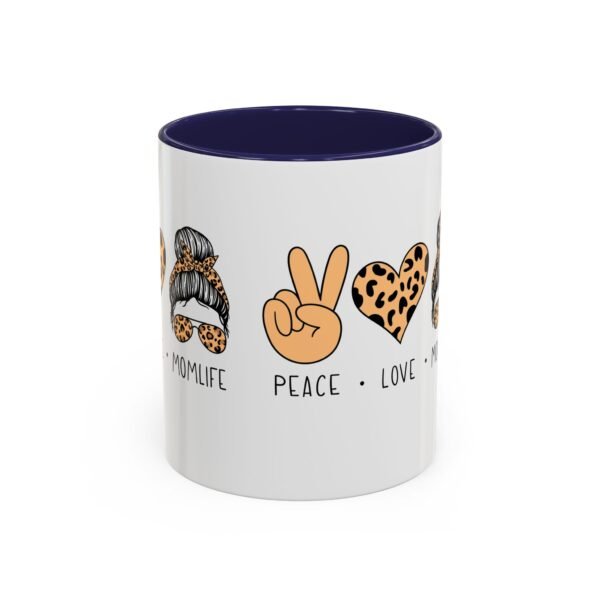 Momlife Coffee Mug, Peace Love Mug, Mom Gift Idea, Mother's Day Gift, Funny Mug for Moms, Motherhood Mug, Gift for Her - Image 4
