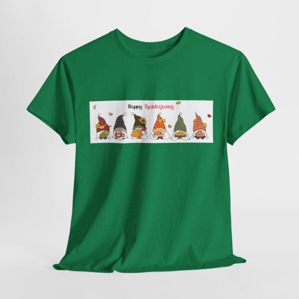 Gnome Happy Thanksgiving T-Shirt, Fall Harvest Tee, Thanksgiving Shirt, Autumn - Image 6