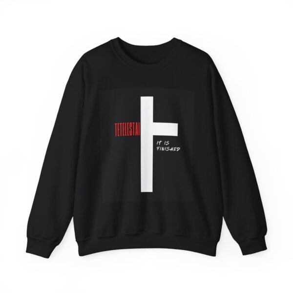 Christian Sweatshirt Tetelestai 'It is Finished' - Image 2