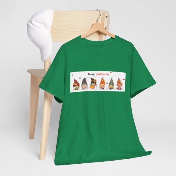 Gnome Happy Thanksgiving T-Shirt, Fall Harvest Tee, Thanksgiving Shirt, Autumn - Image 8