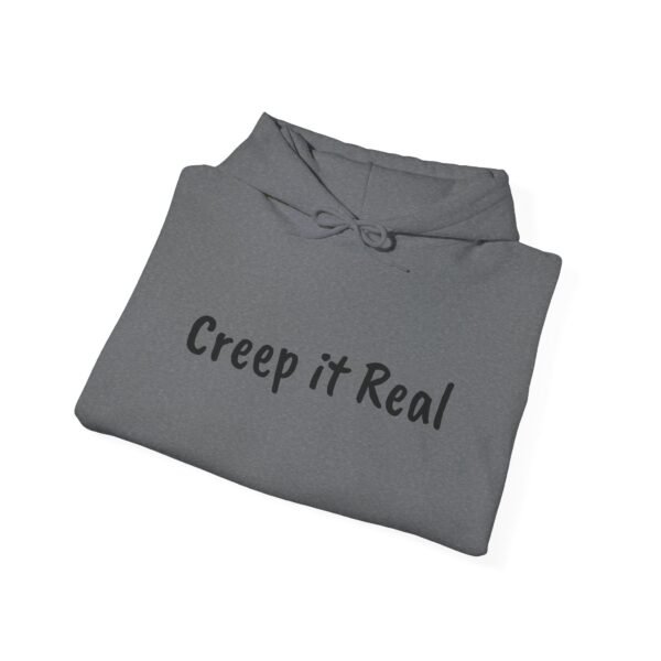 Creep it Real Halloween Hoodie, Unisex Sweatshirt, Spooky Scary Costume, Fall Apparel Gift, Cozy Autumn Pullover, Trick or Treat Hoodie - Image 56