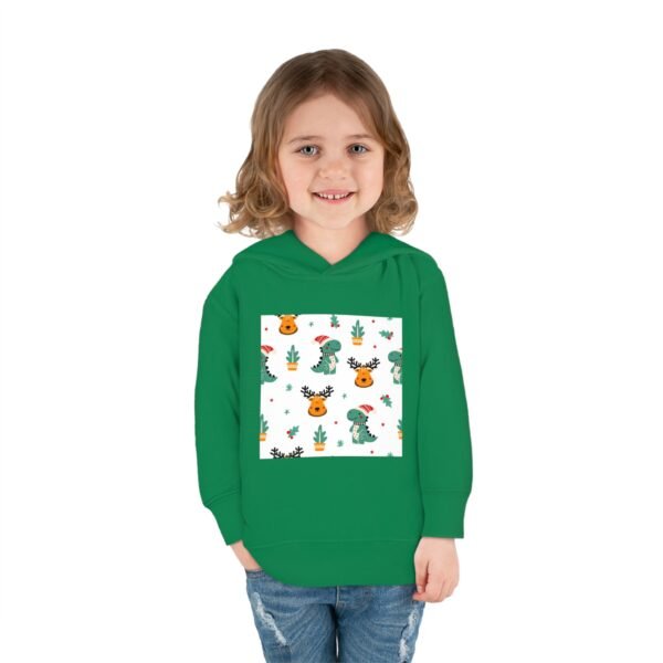 Christmas Toddler Fleece Hoodie, Xmas Kids Winter Sweatshirt, Holiday Gift for Children, Festive Winter Apparel, Winter Toddler Pullover - Image 12