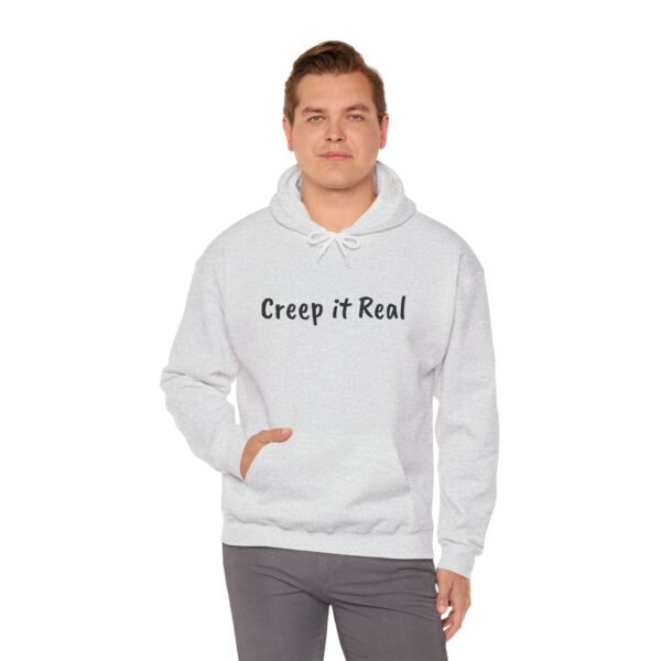 Creep it Real Halloween Hoodie, Unisex Sweatshirt, Spooky Scary Costume, Fall Apparel Gift, Cozy Autumn Pullover, Trick or Treat Hoodie - Image 35