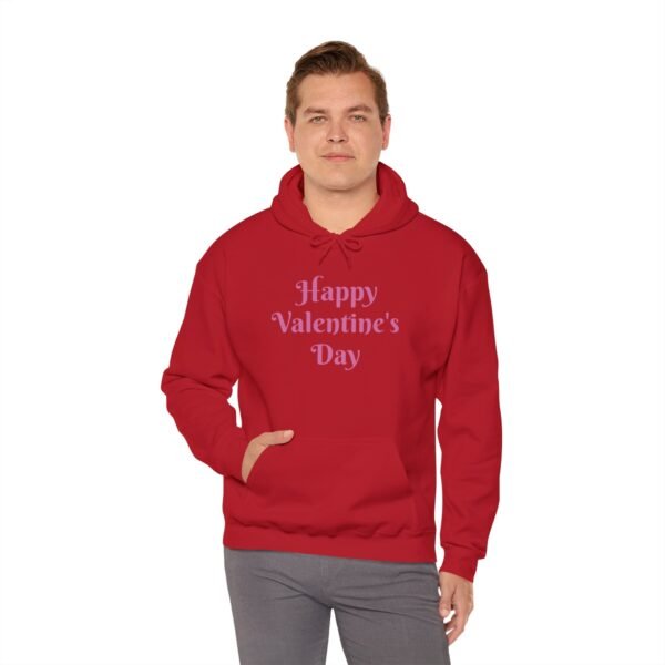 Happy Valentine's Day Hoodie, Valentine's Day Gift, Unisex Valentines Sweatshirt, Love Hooded Jumper, Couples Matching Hoodie - Image 74