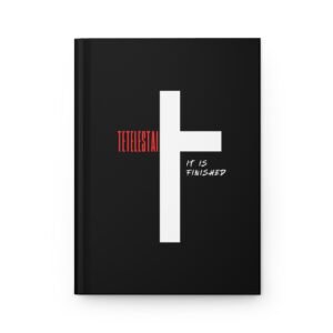 Hardcover Journal Matte Tetelestai 'It is Finished' Jesus's last words