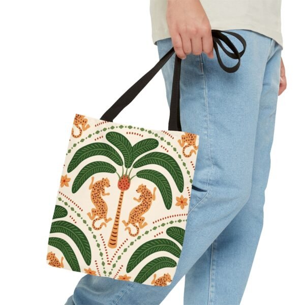 African Print Tote Bag, Ethnic Inspired Shopping Bag, Travel Tote, Beach Bag, Shoulder Bag, Ethnic Fabric Tote - Image 3