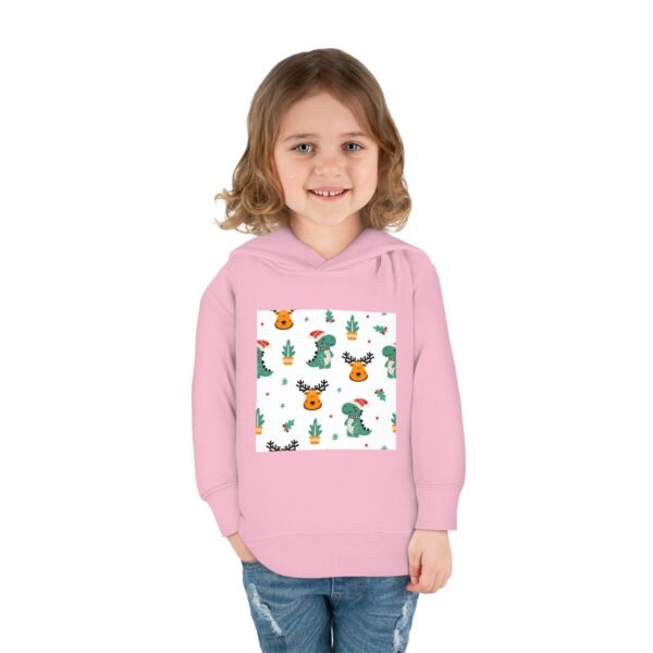 Christmas Toddler Fleece Hoodie, Xmas Kids Winter Sweatshirt, Holiday Gift for Children, Festive Winter Apparel, Winter Toddler Pullover - Image 24