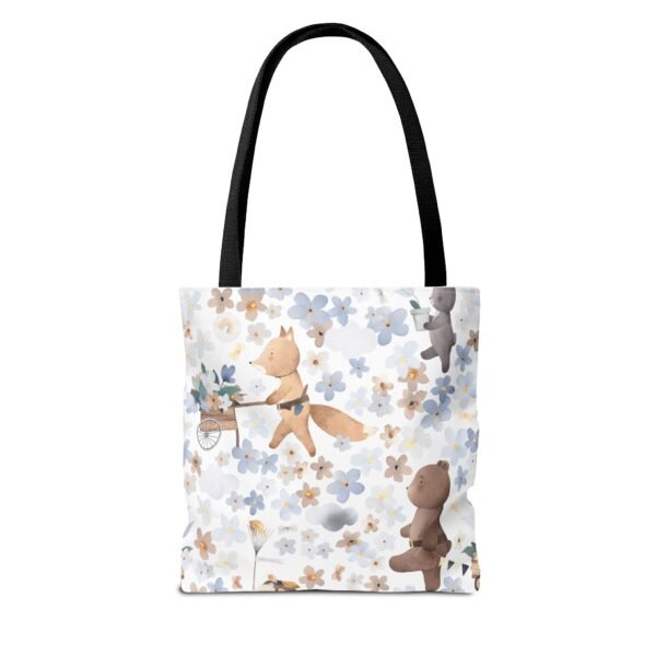 Cute Forest Tote Bag, Baby Accessories, Toddler Bag, Woodland Theme, Kids Shopping, Nursery Decor - Image 2
