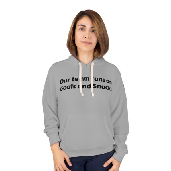 Soccer Mom and Dad Unisex Pullover Hoodie, Gift for Soccer Parents, Weekend - Image 3