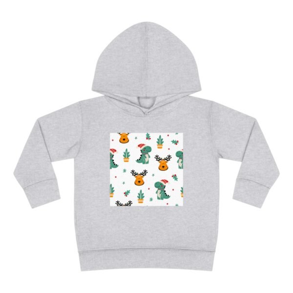 Christmas Toddler Fleece Hoodie, Xmas Kids Winter Sweatshirt, Holiday Gift for Children, Festive Winter Apparel, Winter Toddler Pullover - Image 5