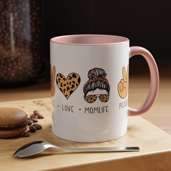 Momlife Coffee Mug, Peace Love Mug, Mom Gift Idea, Mother's Day Gift, Funny Mug for Moms, Motherhood Mug, Gift for Her - Image 7
