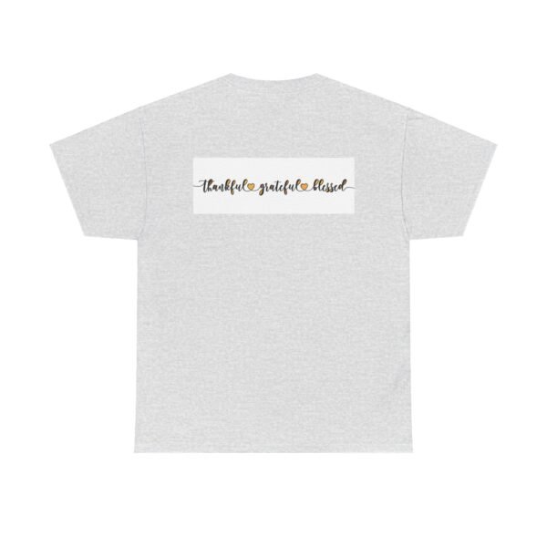 Thankful Grateful Blessed Thanksgiving Shirt, Fall Harvest Graphic Tee, Autumn - Image 3