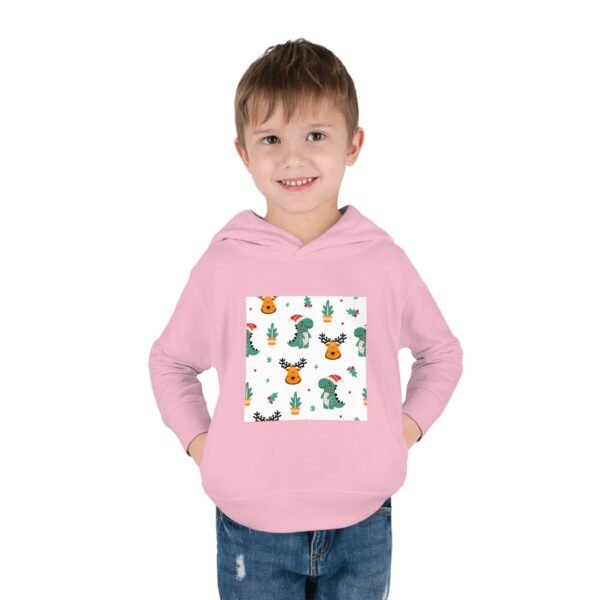 Christmas Toddler Fleece Hoodie, Xmas Kids Winter Sweatshirt, Holiday Gift for Children, Festive Winter Apparel, Winter Toddler Pullover - Image 23