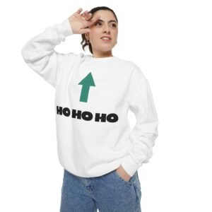 Funny Christmas Unisex Sweatshirt, Santa's Favorite Ho, Holiday Gift, Festive Apparel, Xmas Jumper, Cozy Winter Top