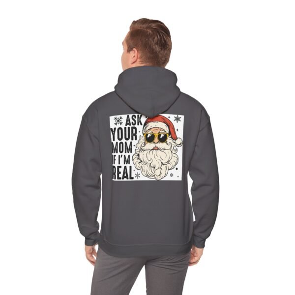 Funny Christmas Unisex Hoodie, Bad Santa Sweatshirt, Xmas Gift, Holiday Apparel - Image 10