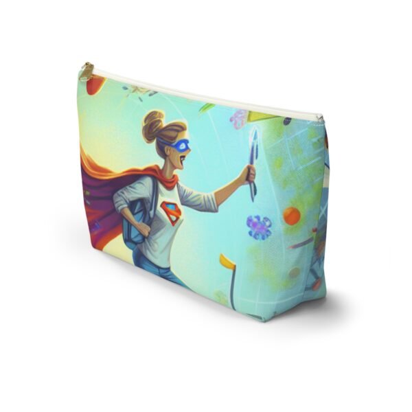 Accessory Pouch - CEO of Chaos T-bottom Design for Moms - Image 3
