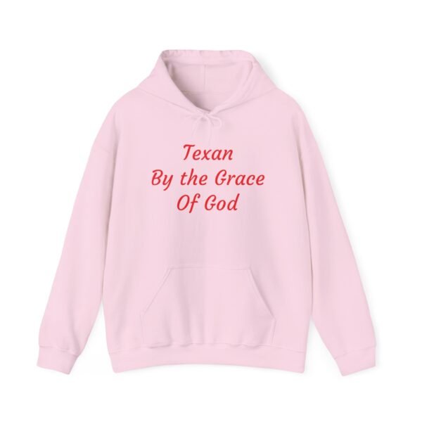 Texas Theme Unisex Hoodie - Texan by the Grace of God - Image 8