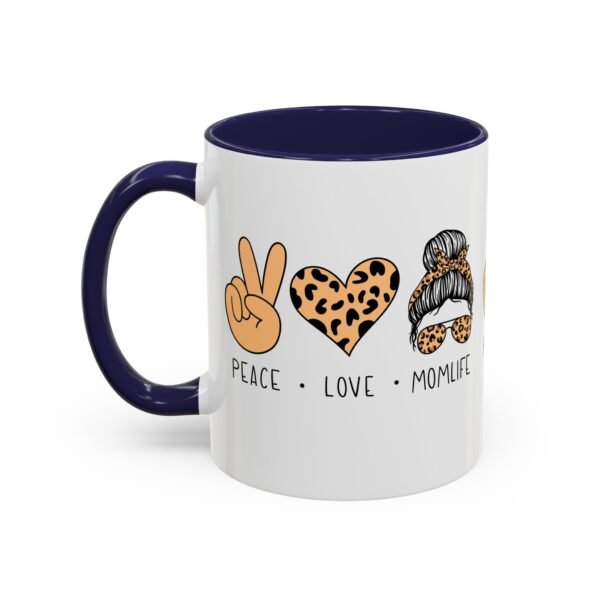 Momlife Coffee Mug, Peace Love Mug, Mom Gift Idea, Mother's Day Gift, Funny Mug for Moms, Motherhood Mug, Gift for Her - Image 5