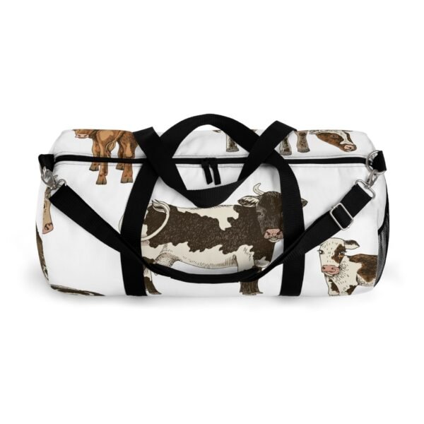 Western Themed Duffel Bag, Rancher Cowboy Cowgirl Cows - Rodeo Travel Gym - Image 5