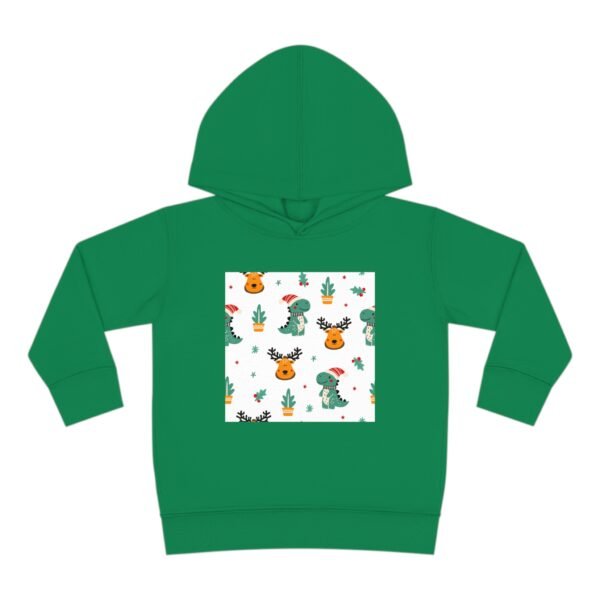 Christmas Toddler Fleece Hoodie, Xmas Kids Winter Sweatshirt, Holiday Gift for Children, Festive Winter Apparel, Winter Toddler Pullover - Image 9
