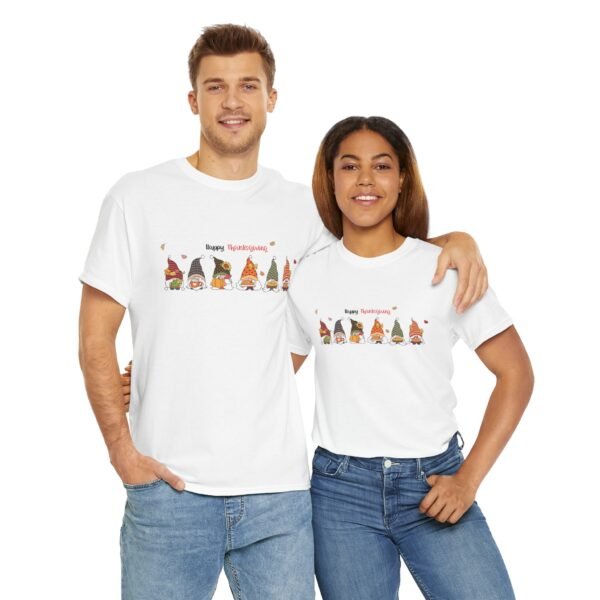 Gnome Happy Thanksgiving T-Shirt, Fall Harvest Tee, Thanksgiving Shirt, Autumn - Image 51