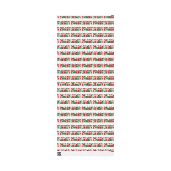 Wrapping Paper - HO HO Bruh Christmas Holiday Design - Image 26